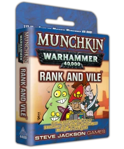 Steve Jackson Games Munchkin Warhammer 40000 Rank And Vile Card Games