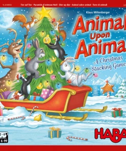 HABA Family Games Animal Upon Animal Christmas Edition