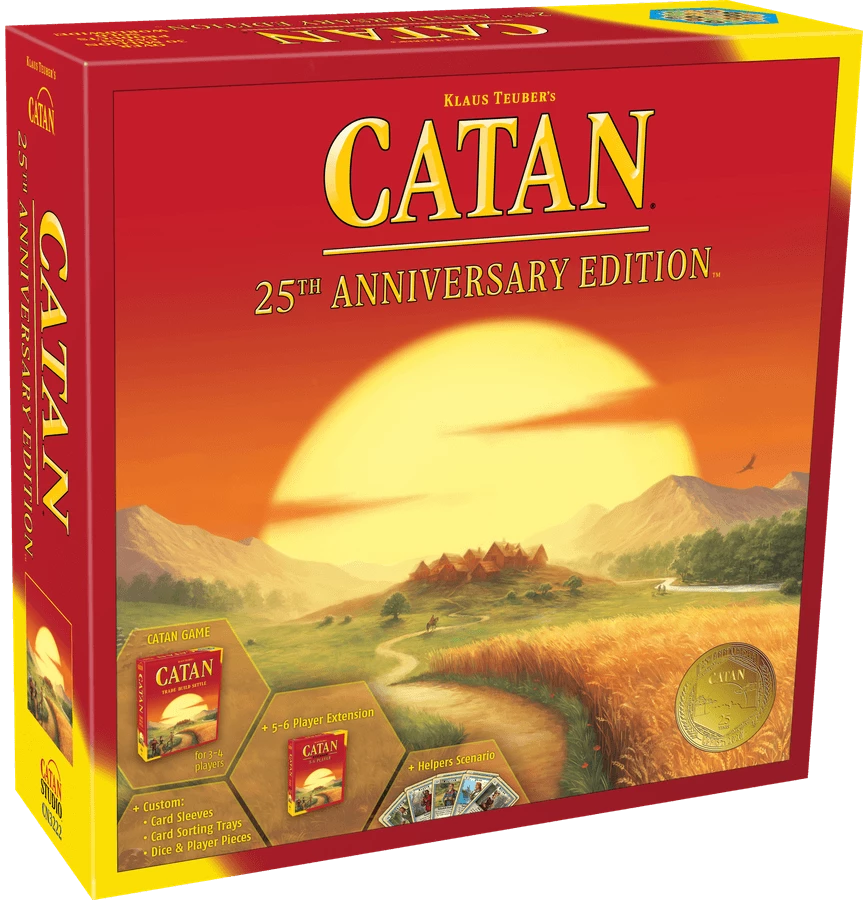 Best Pirce π Catan Studio Catan 25th Anniversary Edition Strategy Games π₯° 1 Catan Studio Catan 25th Anniversary Edition Strategy Games