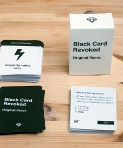 CFAP Holdings Black Card Revoked First Edition Card Games