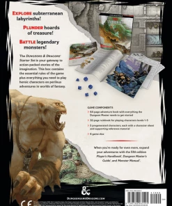 Wizards Of The Coast Dungeons & Dragons Starter Set (5th Edition) Roleplaying Games