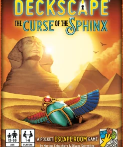 DV Games Card Games Deckscape Curse Of The Sphinx