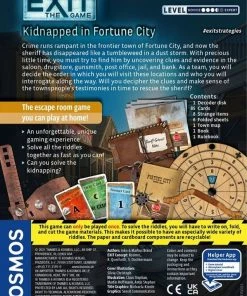 Thames & Kosmos Strategy Games Exit Kidnapped In Fortune City