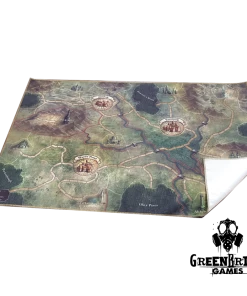 Greenbrier Games Folklore Oversized Cloth World Map Strategy Games