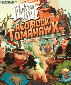 Pretzel Games Flick Em Up Red Rock Tomahawk Expansion Strategy Games