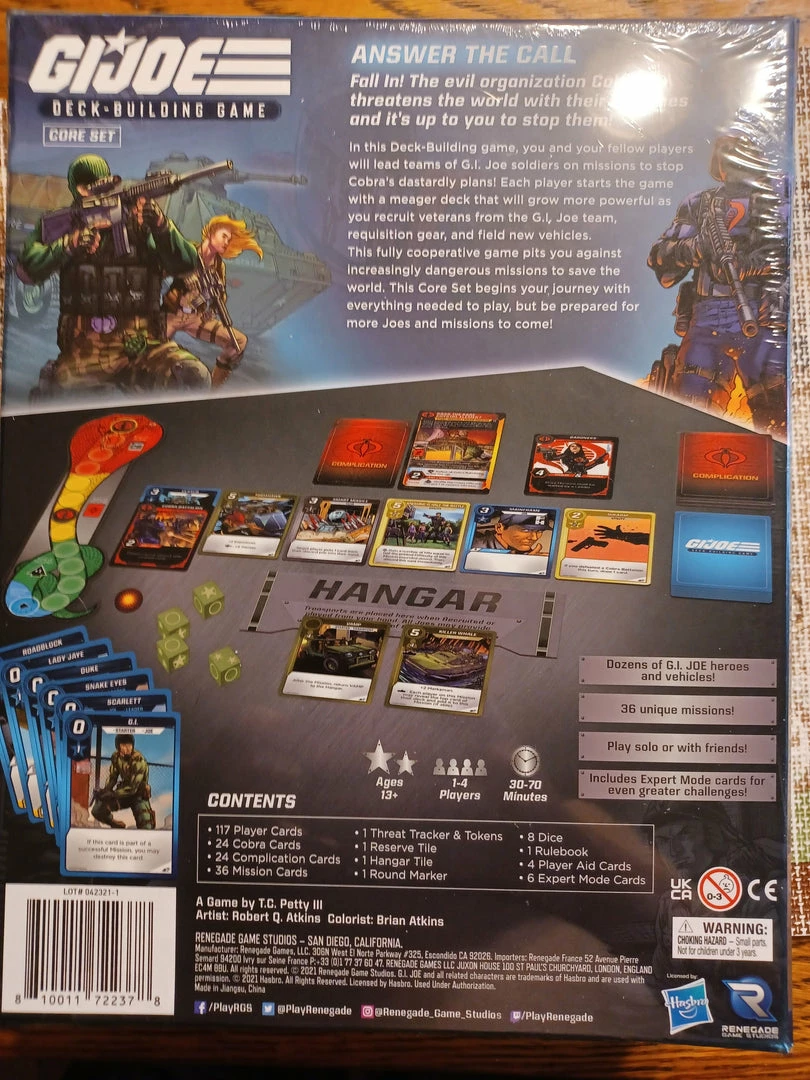 New π₯° Renegade Game Studios GI JOE Deck-Building Game β¨ 2 Renegade Game Studios GI JOE Deck-Building Game