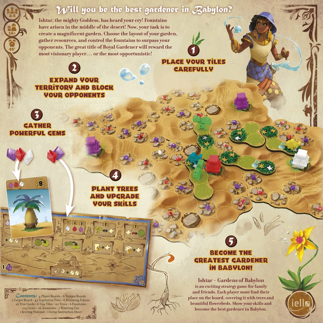 Flash Sale ๐ IELLO Strategy Games Ishtar Gardens Of Babylon โ๏ธ 5 IELLO Strategy Games Ishtar Gardens Of Babylon