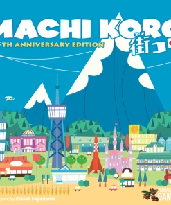 Pandasaurus Games Machi Koro 5th Anniversary Edition Strategy Games