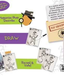 Deep Water Games MonsDRAWsity Family Games