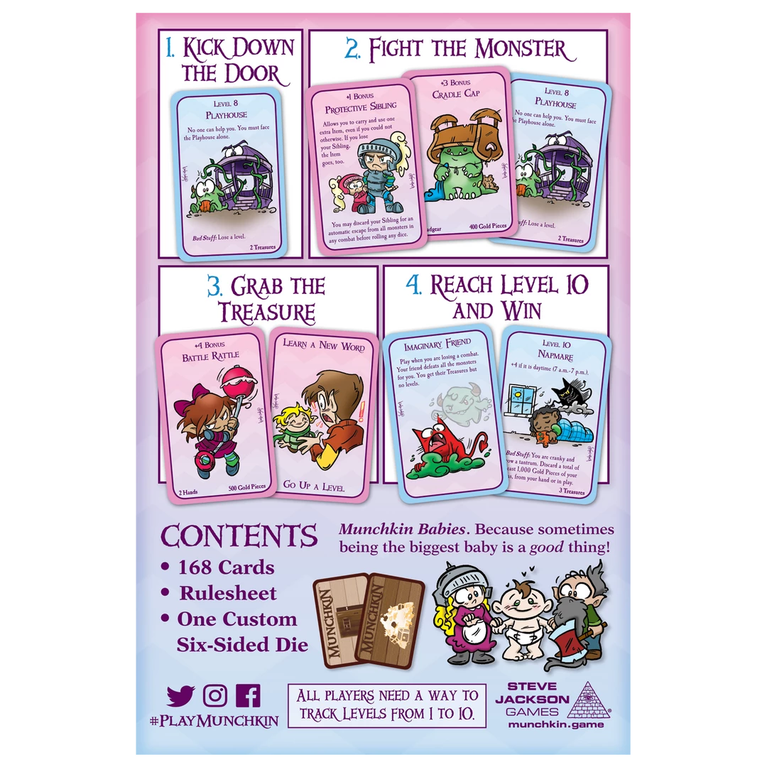 Brand new β Steve Jackson Games Card Games Munchkin Babies π 2 Steve Jackson Games Card Games Munchkin Babies