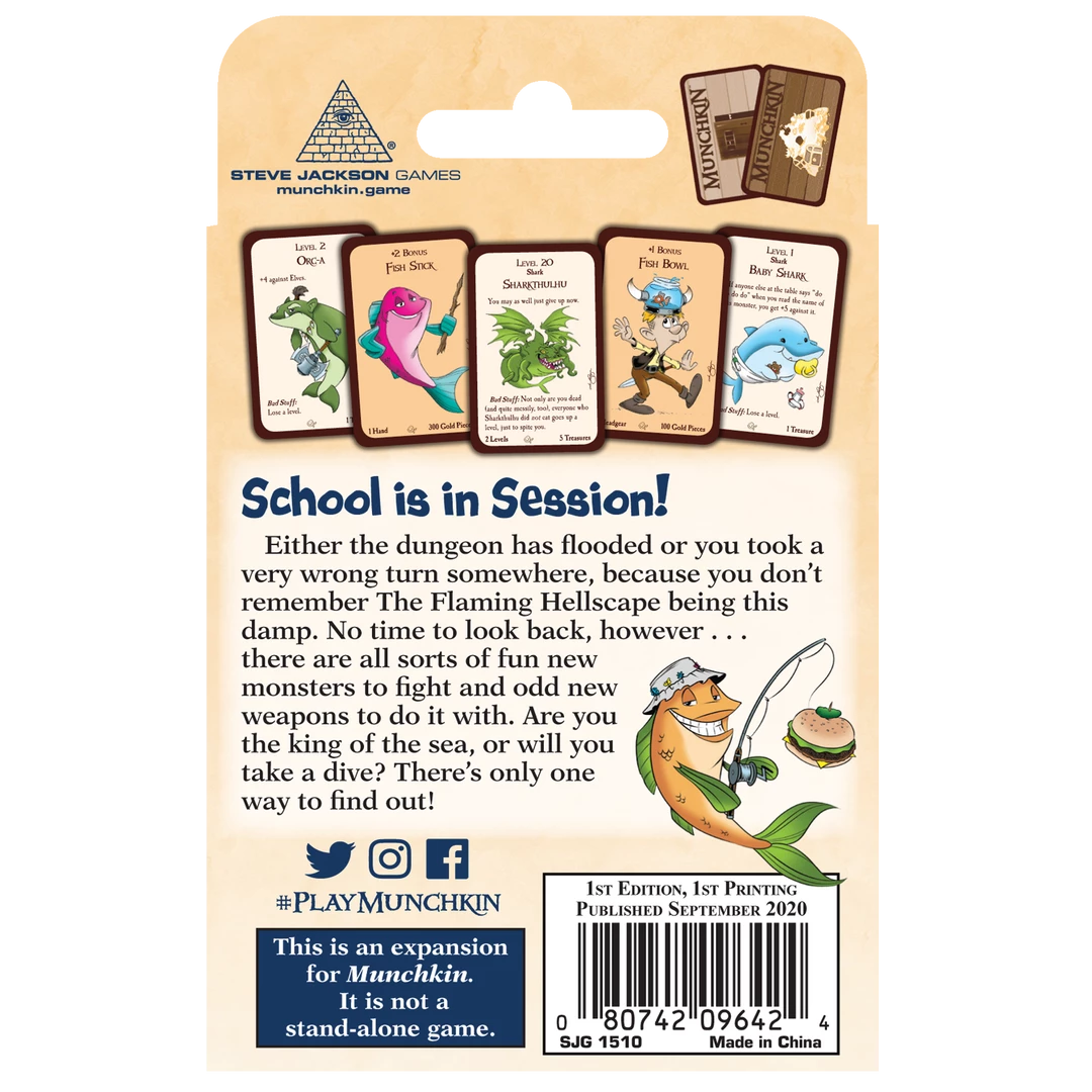 Best reviews of β¨ Steve Jackson Games Munchkin Something Fishy Card Games π 3 Steve Jackson Games Munchkin Something Fishy Card Games