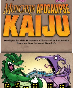 Steve Jackson Games Munchkin Apocalypse Kaiju Expansion Card Games