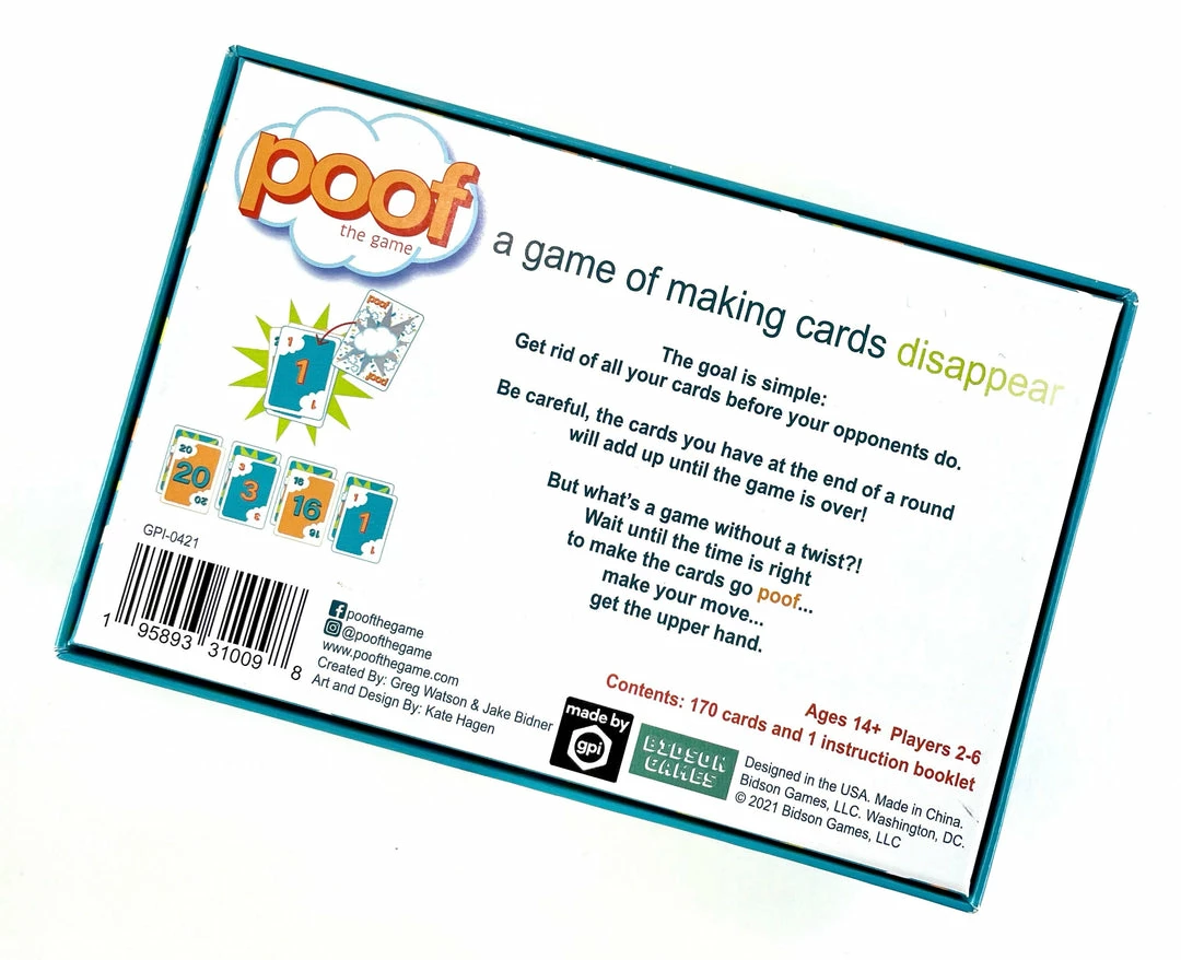 Deals π Bidson Games Poof The Game Card Games β 3 Bidson Games Poof The Game Card Games