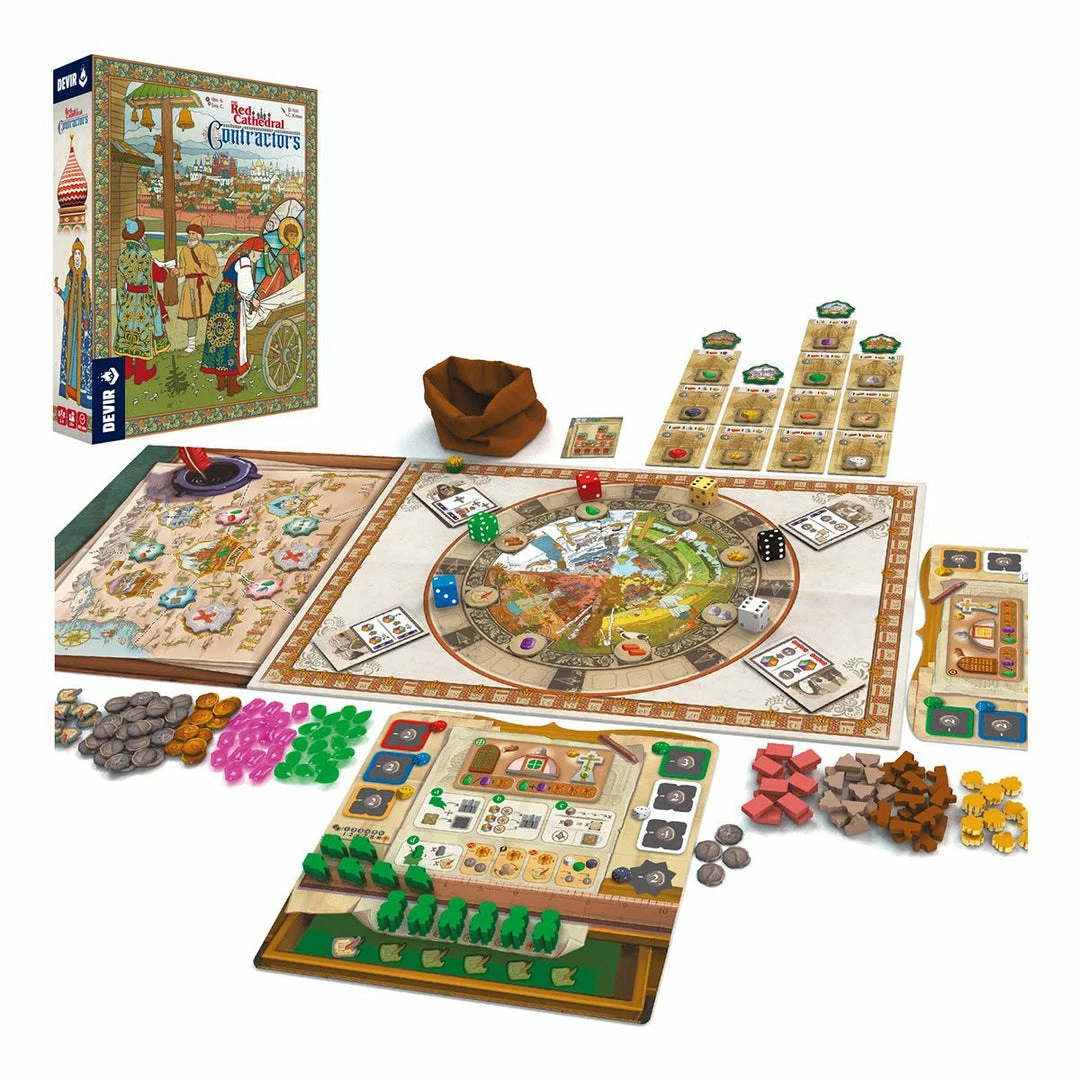 Devir Pre-Order Red Cathedral Contractors Expansion