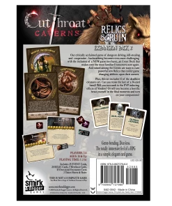 Smirk & Dagger Strategy Games Cutthroat Caverns Relics And Ruin
