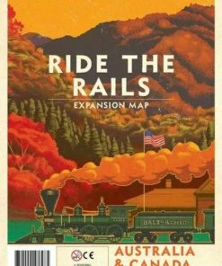 Capstone Games Ride The Rails: Australia & Canada Strategy Games