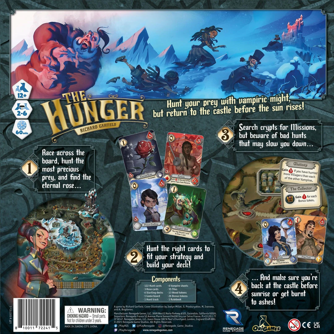 Best reviews of π― Renegade Game Studios The Hunger π 2 Renegade Game Studios The Hunger