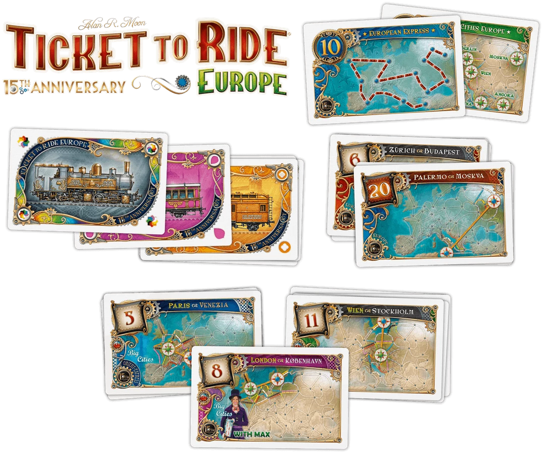 Best deal ๐ Days Of Wonder Ticket To Ride Europe 15th Anniversary ๐ 5 Days Of Wonder Ticket To Ride Europe 15th Anniversary