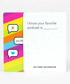 Pink Tiger Games You Think You Know Me Card Games