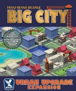 Mercury Games Big City: Urban Upgrade Expansion Strategy Games