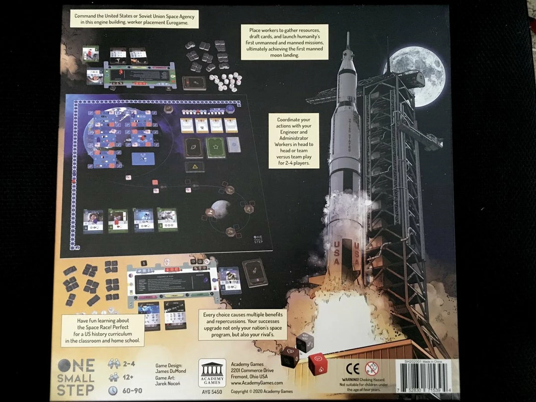 New π Academy Games One Small Step π 2 Academy Games One Small Step